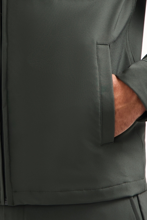 NO-EXCESS overshirt full zipper stretch sedoc